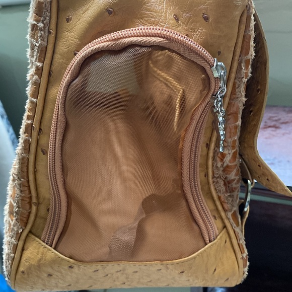 Chrome Bones luxury pet carrier - Picture 3 of 10